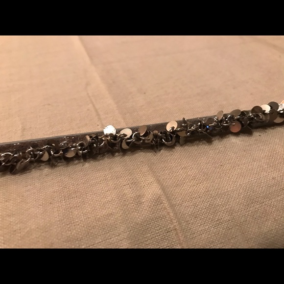 Loft-Silver skinny belt - Picture 6 of 7